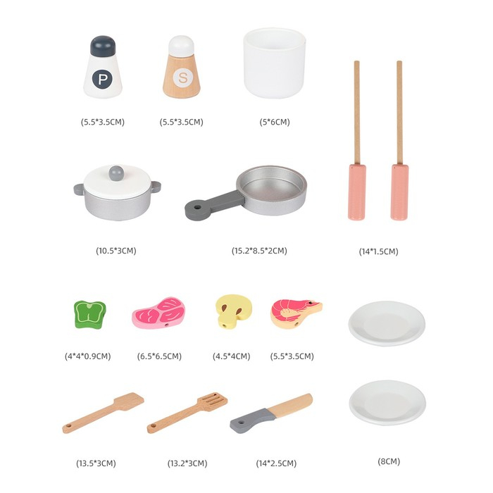 Игровой набор кухонька &laquo;Классика&raquo; 89,5&times;26&times;66 см