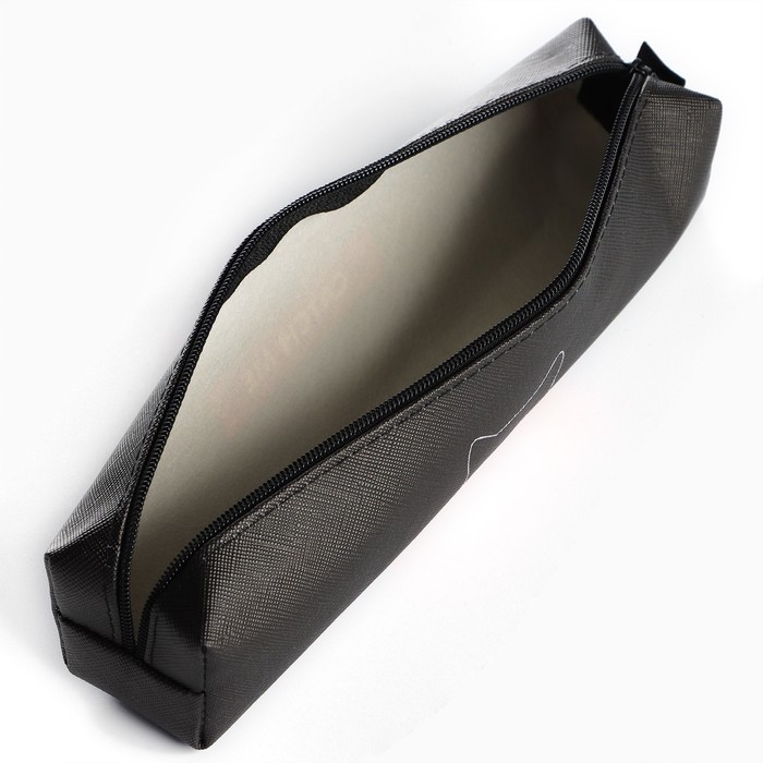 Пенал школьный из искусственной кожи &laquo;1 сентября: Кот&raquo;, 19 х 8 х 3 см