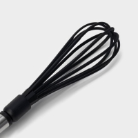 Венчик для взбивания Доляна «Антрацитовый блеск», 31 см, цвет чёрный Венчик для взбивания Доляна «Антрацитовый блеск», 31 см, цвет чёрный