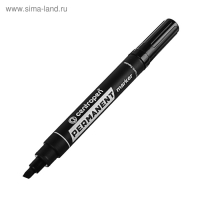 Маркер перманентный скошенный 5.0 мм Centropen 8576, линия 1 - 4.6 мм, цвет чёрный Маркер перманентный скошенный 5.0 мм Centropen 8576, линия 1 - 4.6 мм, цвет чёрный