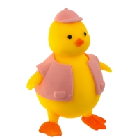 Мялка &laquo;Уточка&raquo; с пастой, цвета МИКС