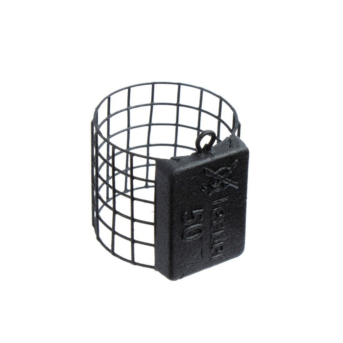 Груз-кормушка металлическая X-FEEDER ME CLASSIC M GRID, цвет Matt Black, 50 г, 28 мл Груз-кормушка металлическая X-FEEDER ME CLASSIC M GRID, цвет Matt Black, 50 г, 28 мл