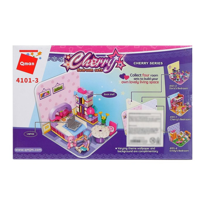 Конструктор «Девчонки», 4 вида МИКС Конструктор «Девчонки», 4 вида МИКС