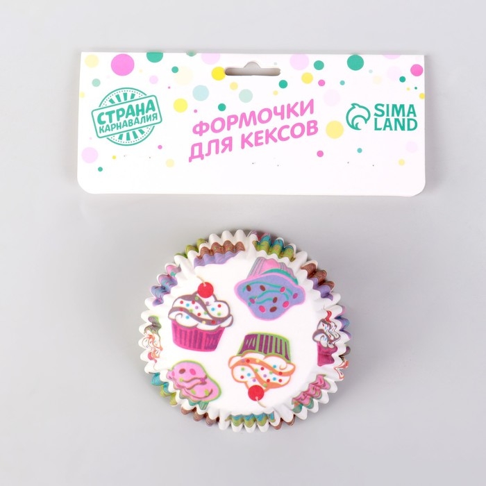 Тарталетки &laquo;Кексики&raquo;, набор 24 шт.
