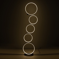 Торшер 16662/1BK LED 45Вт черный 30х30х115 см