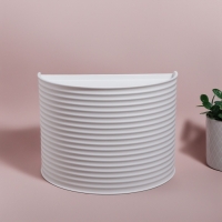 Органайзер для хранения, вращающийся, 3 секции, 27 &times; 15 см, цвет белый