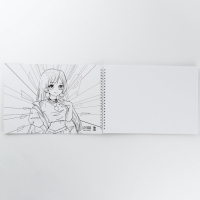 Скетчбук А4, 40 л. 100 г/м «Аниме» Скетчбук А4, 40 л. 100 г/м «Аниме»