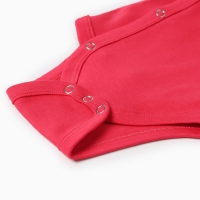 Боди детское MINAKU цвет малиновый, рост 80-86 см