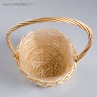 Набор корзин &laquo;Плетёнка&raquo;, 3 шт,( 28&times;14/45  - 24&times;13/41 -19&times;11/37) см, ива натуральная