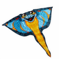 Карнавальный набор "Прикольная Змейка", накидка, маска, цвет синий Карнавальный набор "Прикольная Змейка", накидка, маска, цвет синий