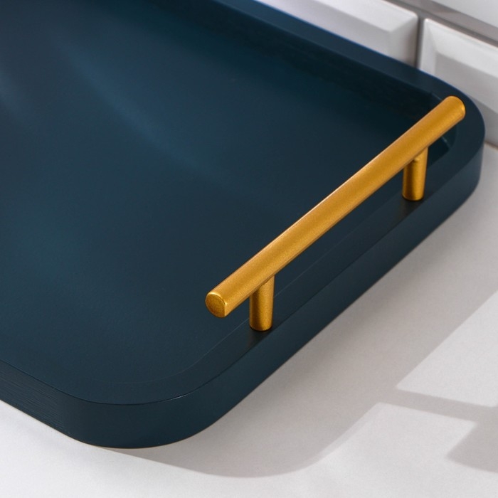 Поднос с ручками Magistro Garona, 33×24 см, бамбук Поднос с ручками Magistro Garona, 33×24 см, бамбук