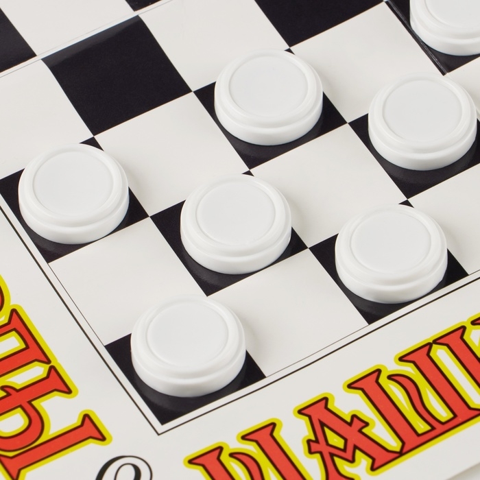 Игра настольная на логику Игра настольная на логику "Шашки-нарды"