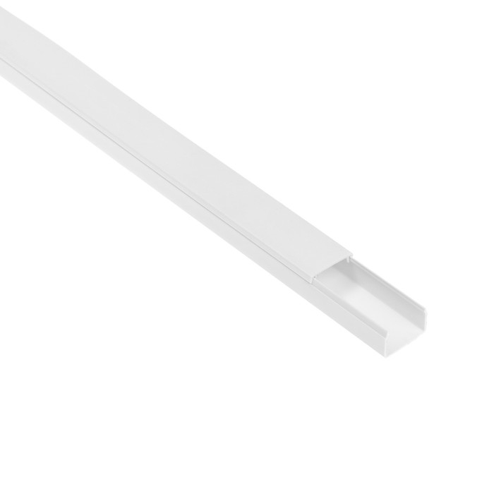 Кабель-канал Урал ПАК, с двойным замком, 25х16, 2 м, бел, КК-19025016-084 Кабель-канал Урал ПАК, с двойным замком, 25х16, 2 м, бел, КК-19025016-084