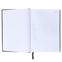 Ежедневник датированный 2024 года, А5, 176 листов, Attomex.Orion, обложка бумвинил, ляссе, блок 70 г/м2, чёрный Ежедневник датированный 2024 года, А5, 176 листов, Attomex.Orion, обложка бумвинил, ляссе, блок 70 г/м2, чёрный