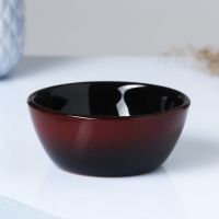 Набор салатников "Лето" 6х0,2л / 1х1л, мак на черном Набор салатников "Лето" 6х0,2л / 1х1л, мак на черном