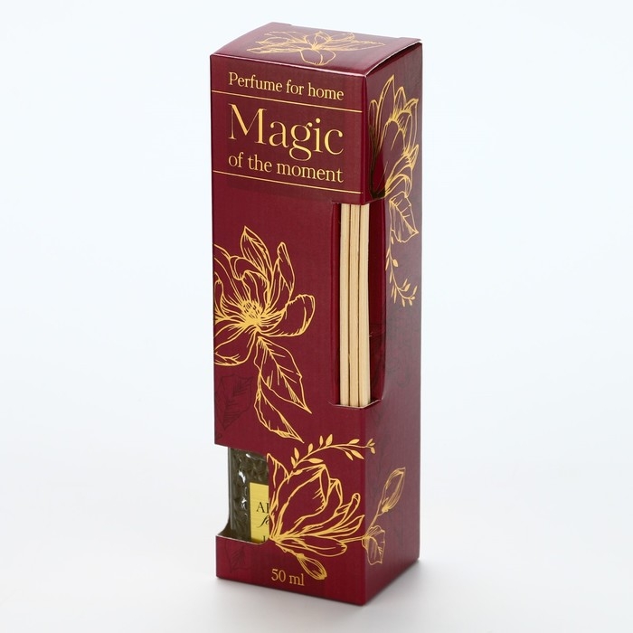 Диффузор ароматический палочки, ароматизатор для дома &laquo;Аромадиффузор: For home&raquo;,аромат жасмин, 50 мл.