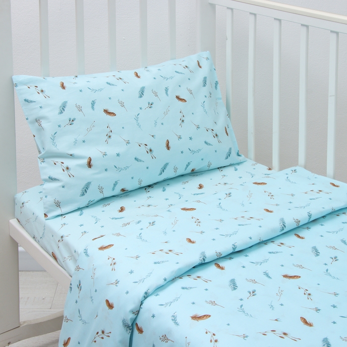 Комплект постельного белья LoveLife Комплект постельного белья LoveLife "Нежность112*143 см, 60*120+20 см, 40*60 см, сатин, 100% хлопок