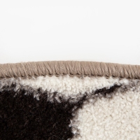 Ковер &laquo;Альфа&raquo;, круглый, 150х150 см, полипропилен 100%, джут