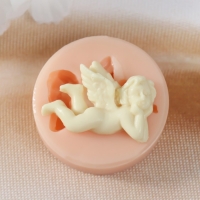 Молд силикон "Ангелочек" №1 3,7х2,7х0,7 см Молд силикон "Ангелочек" №1 3,7х2,7х0,7 см