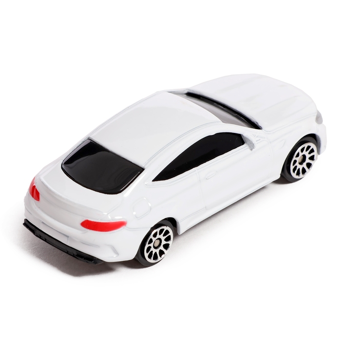 Машина металлическая MERCEDES-AMG C63 S COUPE, 1:64, цвет белый