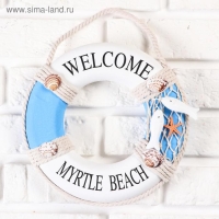 Интерьерный сувенир "Спасательный круг" 23*4см Интерьерный сувенир "Спасательный круг" 23*4см