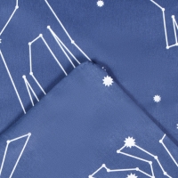 Постельное бельё "Этель" 1,5 сп Юный звездочёт 143х215 см, 150х214 см, 50х70 см-1 шт, 100% хл, бязь