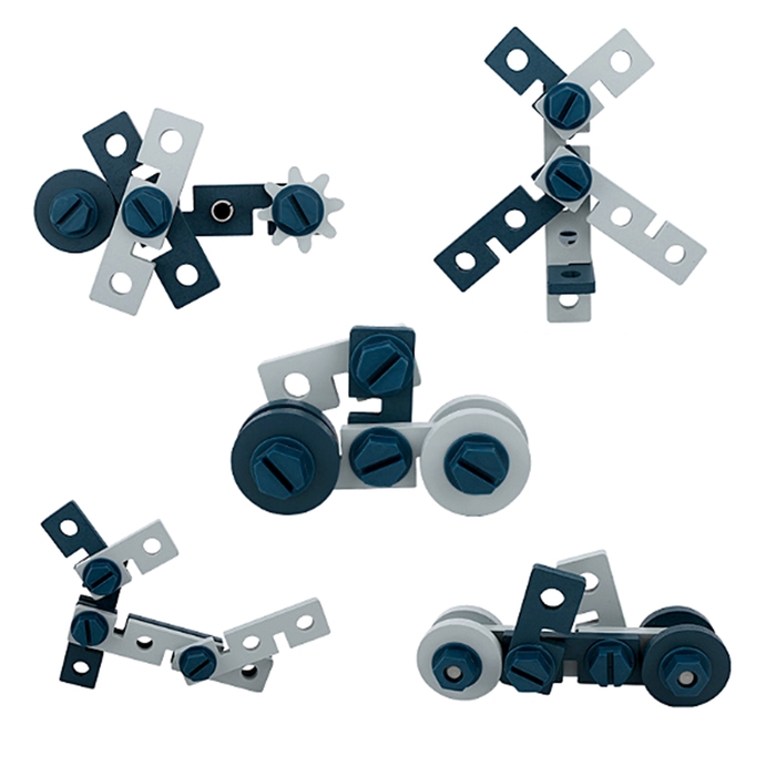 Конструктор деревянный &laquo;Инструменты&raquo; 23,7 &times; 18,5 &times; 9 см