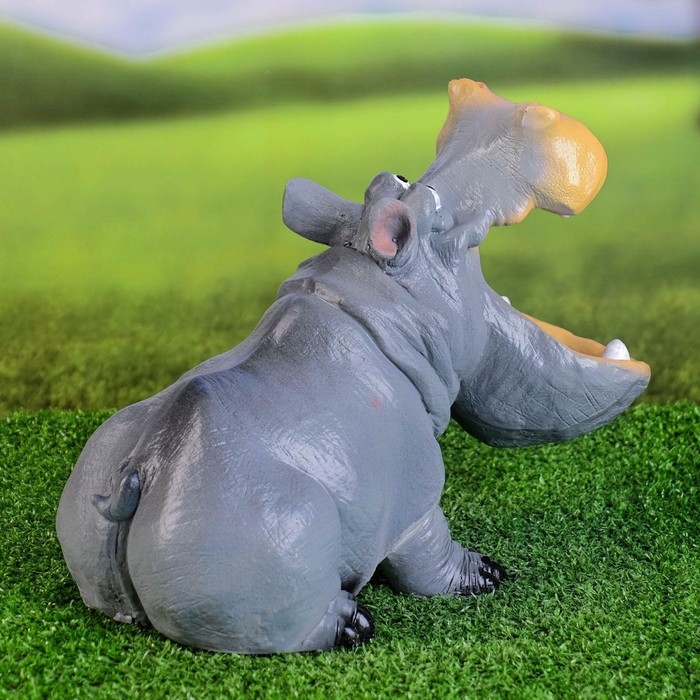 Садовая фигура Садовая фигура "Бегемот" 23х31см