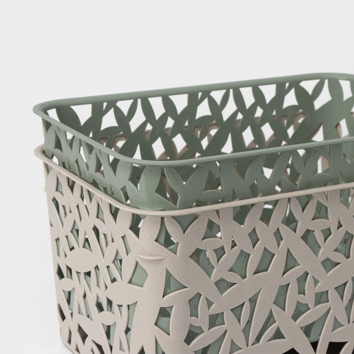 Корзинка универсальная, 3ХL, 28&times;19&times;14,5 см, цвет МИКС