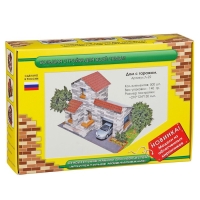 Конструктор из кирпичиков &laquo;Дом с гаражом&raquo;, 500 деталей