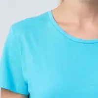 Футболка женская Miss 150, бирюзовая, размер L