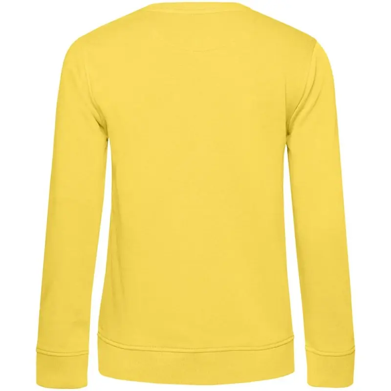 Свитшот женский BNC Inspire (Organic), желтый, размер XS