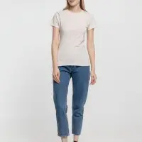 Футболка женская T-bolka Lady, молочно-белая, размер S Футболка женская T-bolka Lady, молочно-белая, размер S