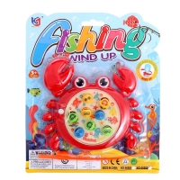 Рыбалка заводная &laquo;Крабик&raquo;, 8 рыбок, с удочкой, МИКС