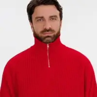 Джемпер Siluetti Birne, красный, размер S/M