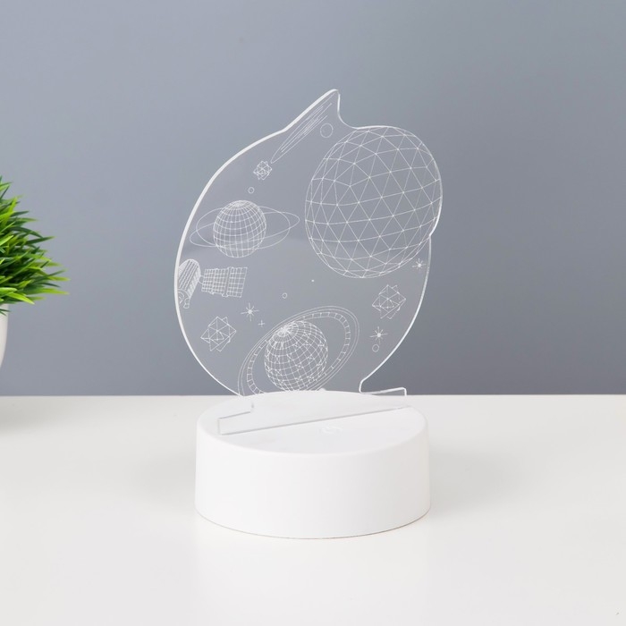 Светильник сенсорный "Космос" LED 3 режима от USB RISALUX