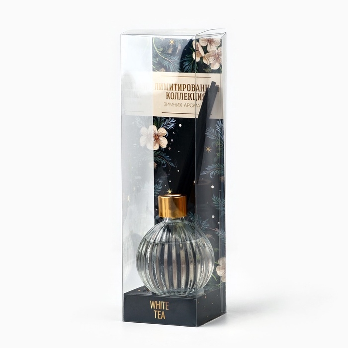 Диффузор ароматический палочки «Новогодняя коллекция: Мечты сбываются», аромат чай, 50 мл Диффузор ароматический палочки «Новогодняя коллекция: Мечты сбываются», аромат чай, 50 мл