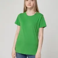 Футболка женская T-bolka Lady ярко-зеленая, размер XL