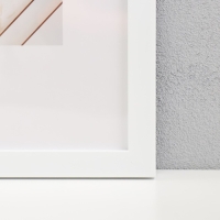 Фоторамка пластик "МИРАМ" 25х35 см белый (пластиковый экран) Фоторамка пластик "МИРАМ" 25х35 см белый (пластиковый экран)