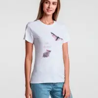 Футболка женская An Аngel, белая, размер M