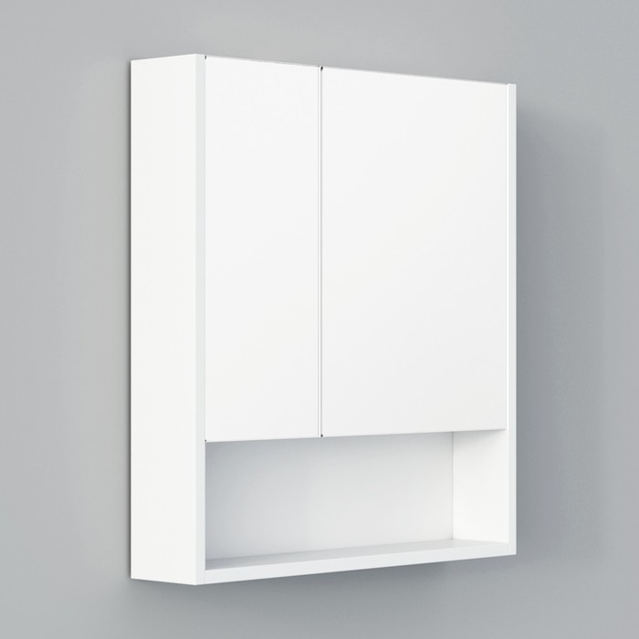 Шкаф-зеркало Spectrum 60, 60 х 65 х 12 см, с доводчиком Шкаф-зеркало Spectrum 60, 60 х 65 х 12 см, с доводчиком