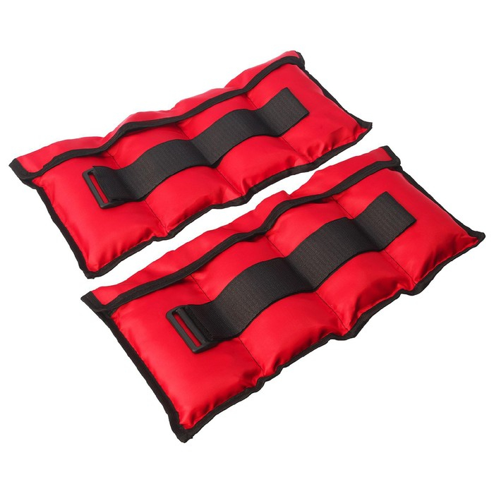 Утяжелители ONLYTOP, со сменным весом, 2 шт. &times; 2 кг, цвет МИКС