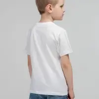 Футболка детская Regent Kids 150 белая, на рост 118-128 см (8 лет)
