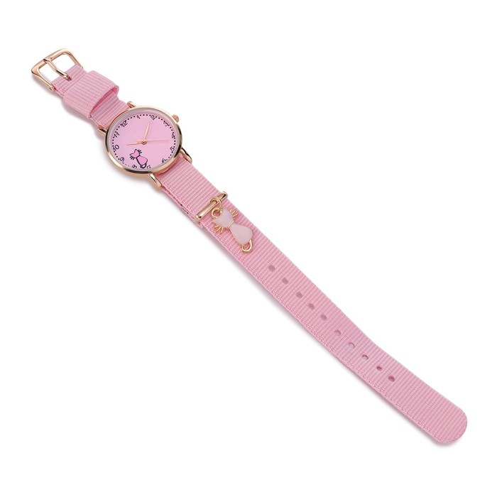 Часы наручные женские Часы наручные женские "Котенок", розовые