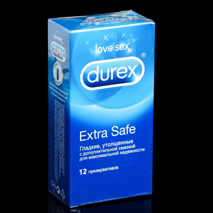 Презервативы №12 DUREX Extra Safe (утолщенные) Презервативы №12 DUREX Extra Safe (утолщенные)