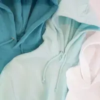 Худи унисекс Condor, зелено-голубое, размер M