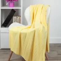 Плед Pail Tint, светло-желтый