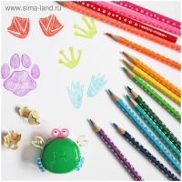 Карандаши 18 цветов "Енот-следопыт"