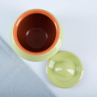 Набор "Вятская керамика №6" 0,5х6 + ухват, салатовый Набор "Вятская керамика №6" 0,5х6 + ухват, салатовый