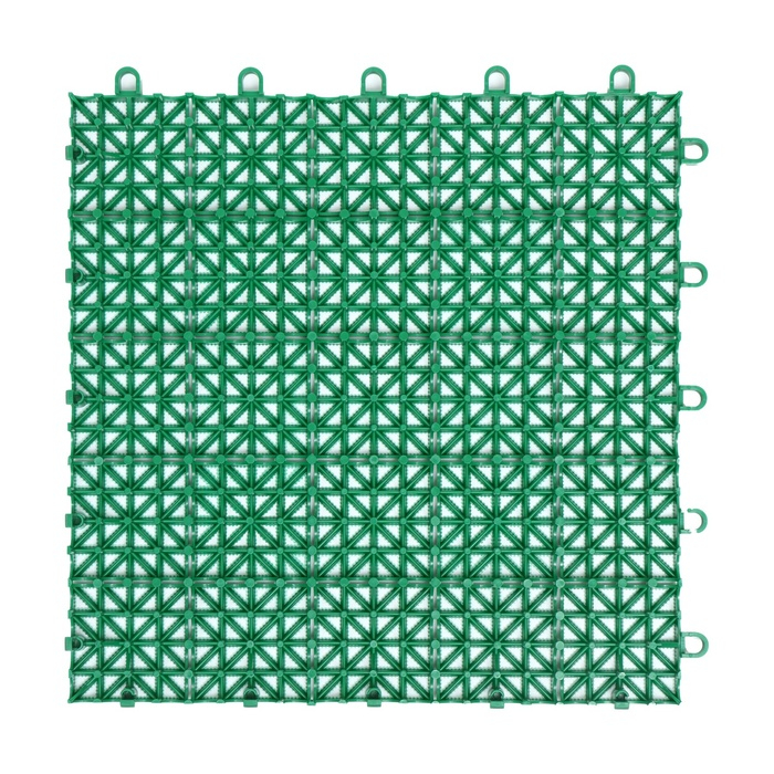 Универсальное покрытие "ERFOLG H & G", 33 х 33 см, цвет зеленый, набор, 9 шт.